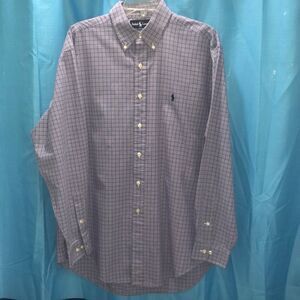 Polo Ralph Lauren Button down shirt blue white